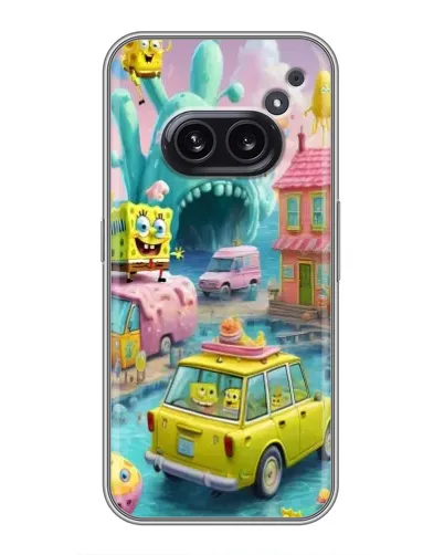 Чехол для Nothing Phone 2a с картинкой «Монстр-трак приключения»