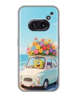 Чехол для Nothing Phone 2a с картинкой «Автомобильное путешествие»