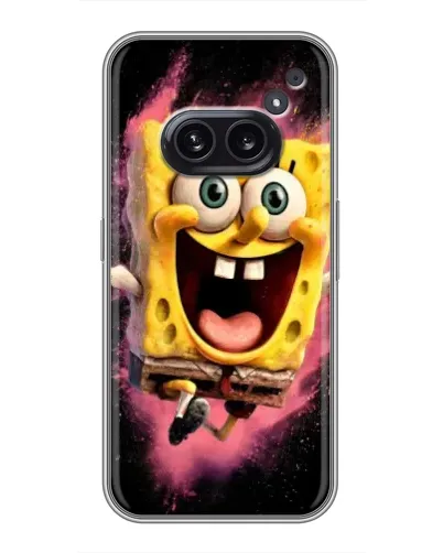 Чехол для Nothing Phone 2a с картинкой «Взрывной Спанч Боб»