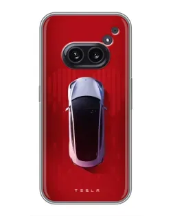 Чохол для Nothing Phone 2a з картинкою «Tesla Top View»