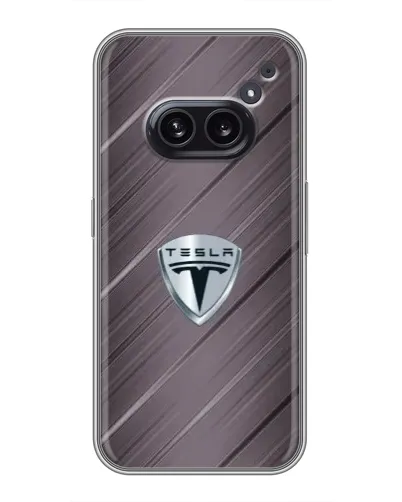 Чохол для Nothing Phone 2a з картинкою «Металева текстура Tesla»