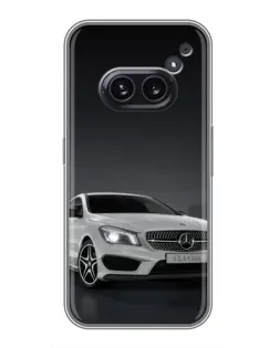 Чохол для Nothing Phone 2a з картинкою «Mercedes AMG GT Silver»