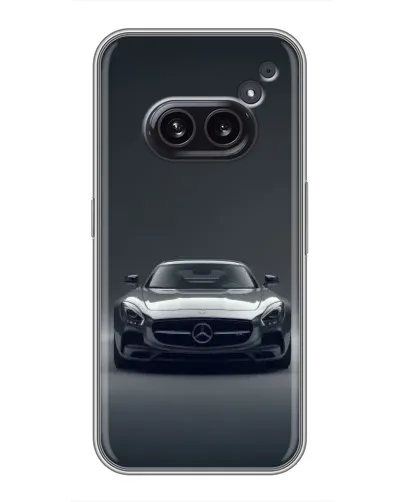 Чохол для Nothing Phone 2a з картинкою «Mercedes на чорному» Чохол для Nothing Phone 2a з картинкою «Mercedes на чорному»