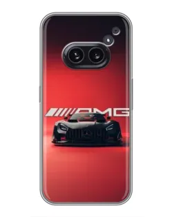 Чохол для Nothing Phone 2a з картинкою «Mercedes AMG — червона лінія»
