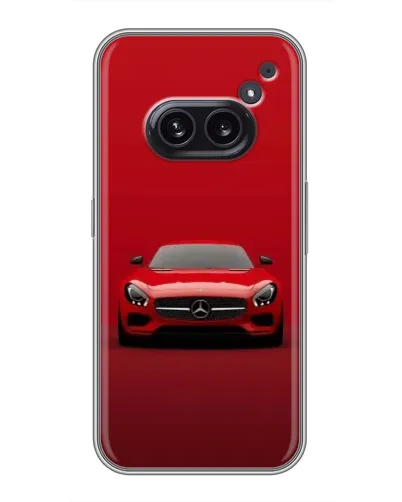 Чохол для Nothing Phone 2a з картинкою «Червоний Mercedes AMG» Чохол для Nothing Phone 2a з картинкою «Червоний Mercedes AMG»