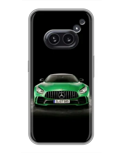 Чохол для Nothing Phone 2a з картинкою «Mercedes — неоновий лого» Чохол для Nothing Phone 2a з картинкою «Mercedes — неоновий лого»