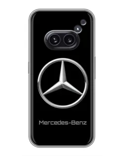 Чохол для Nothing Phone 2a з картинкою «Mercedes Silver Logo»