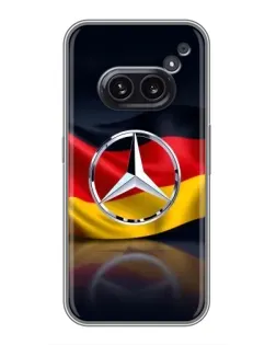 Чохол для Nothing Phone 2a з картинкою «Mercedes — прапор Німеччини»