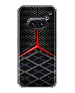 Чохол для Nothing Phone 2a з картинкою «Mercedes Carbon Grid»
