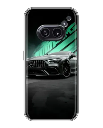 Чохол для Nothing Phone 2a з картинкою «Темний Mercedes AMG» Чохол для Nothing Phone 2a з картинкою «Темний Mercedes AMG»