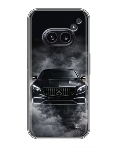 Чохол для Nothing Phone 2a з картинкою «Mercedes у диму» Чохол для Nothing Phone 2a з картинкою «Mercedes у диму»