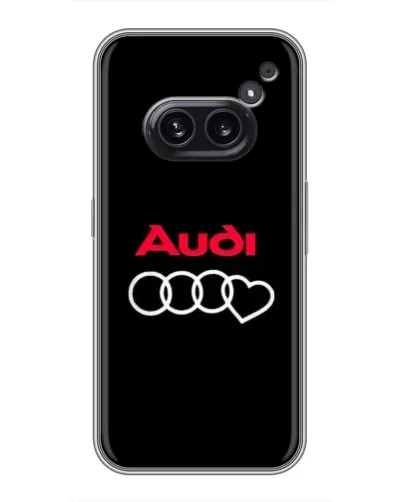 Чохол для Nothing Phone 2a з картинкою «Логотип Audi Heart» Чохол для Nothing Phone 2a з картинкою «Логотип Audi Heart»