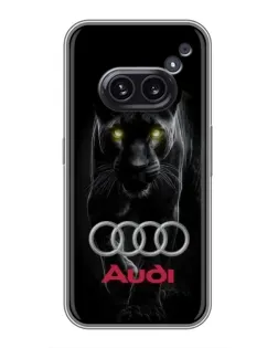 Чохол для Nothing Phone 2a з картинкою «Пантера та Audi»