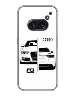 Чохол для Nothing Phone 2a з картинкою «Audi — контрастний дизайн»