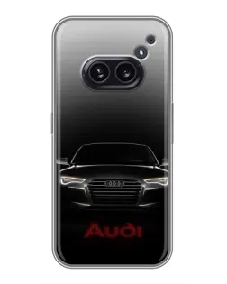 Чохол для Nothing Phone 2a з картинкою «Audi — градієнтний контур»