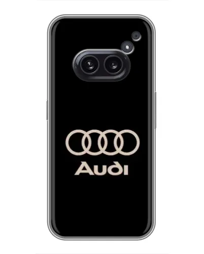 Чохол для Nothing Phone 2a з картинкою «Audi — золотий логотип» Чохол для Nothing Phone 2a з картинкою «Audi — золотий логотип»