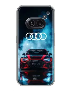 Чохол для Nothing Phone 2a з картинкою «Audi Sport — неон»