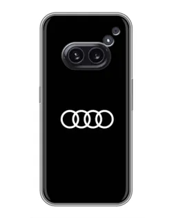 Чохол для Nothing Phone 2a з картинкою «Audi White Logo»