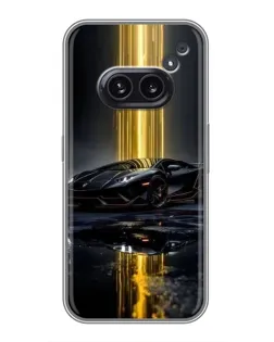 Чохол для Nothing Phone 2a з картинкою «Нічний Lamborghini драйв»