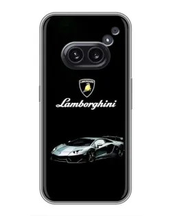 Чохол для Nothing Phone 2a з картинкою «Логотип Lamborghini класика»