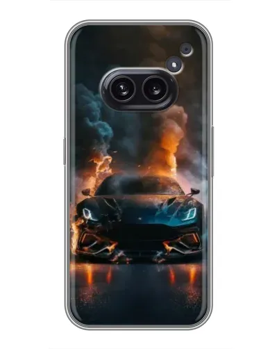 Чехол для Nothing Phone 2a с картинкой «Lamborghini дымная эстетика» Чехол для Nothing Phone 2a с картинкой «Lamborghini дымная эстетика»
