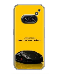 Чохол для Nothing Phone 2a з картинкою «Lamborghini Huracan чорний»