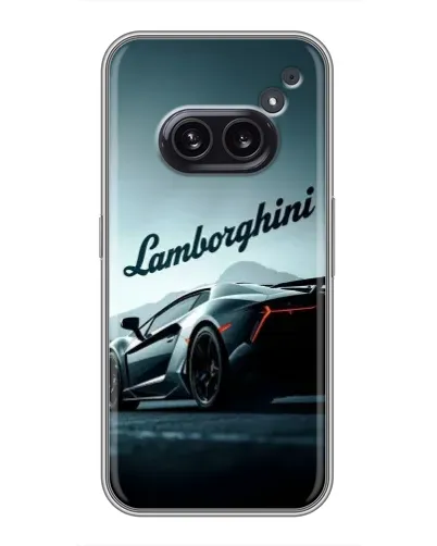Чехол для Nothing Phone 2a с картинкой «Классическая надпись Lamborghini» Чехол для Nothing Phone 2a с картинкой «Классическая надпись Lamborghini»
