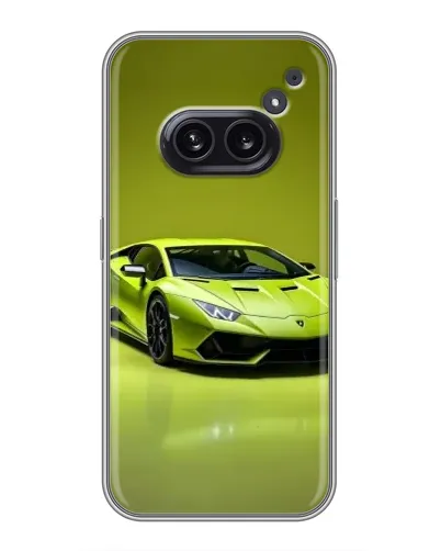 Чехол для Nothing Phone 2a с картинкой «Салатовый Lamborghini Huracan» Чехол для Nothing Phone 2a с картинкой «Салатовый Lamborghini Huracan»