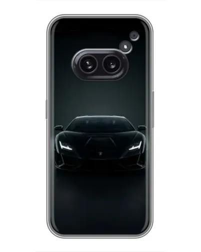 Чехол для Nothing Phone 2a с картинкой «Черный Lamborghini Aventador» Чехол для Nothing Phone 2a с картинкой «Черный Lamborghini Aventador»