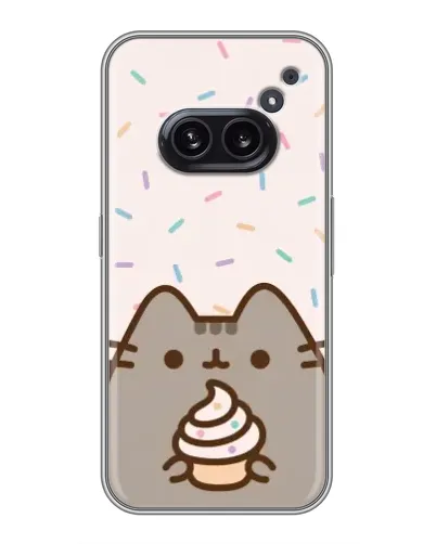 Чохол для Nothing Phone 2a з картинкою «Пушин з кексом» Чохол для Nothing Phone 2a з картинкою «Пушин з кексом»