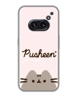Чохол для Nothing Phone 2a з картинкою «Pusheen логотип» Чохол для Nothing Phone 2a з картинкою «Pusheen логотип»