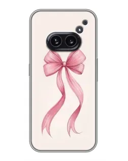 Чехол для Nothing Phone 2a с картинкой «Розовый бант»