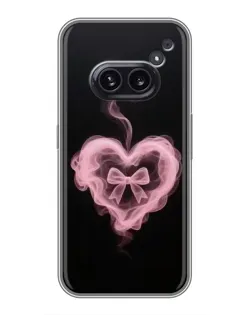 Чехол для Nothing Phone 2a с картинкой «Дымчатое сердце»