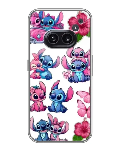 Чохол для Nothing Phone 2a з картинкою «Стікери Stitch та Angel» Чохол для Nothing Phone 2a з картинкою «Стікери Stitch та Angel»