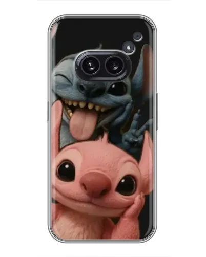 Чохол для Nothing Phone 2a з картинкою «Стіч та Ангел» Чохол для Nothing Phone 2a з картинкою «Стіч та Ангел»