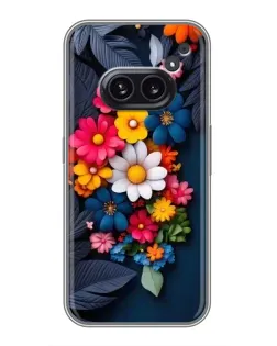 Чохол для Nothing Phone 2a з картинкою «Квіткова феєрія»