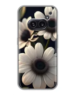 Чохол для Nothing Phone 2a з картинкою «Білі маргаритки макро»