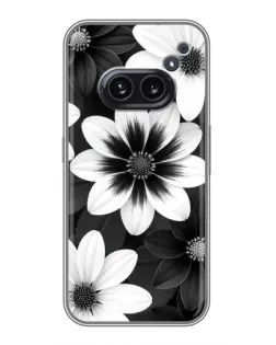 Чохол для Nothing Phone 2a з картинкою «Монохромні айстри»