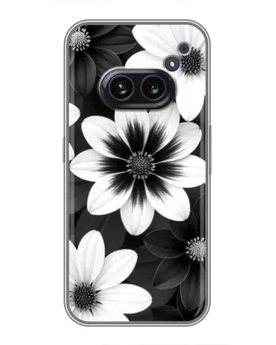 Чохол для Nothing Phone 2a з картинкою «Монохромні айстри»