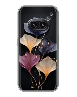 Чохол для Nothing Phone 2a з картинкою «Лілові квіти грації»