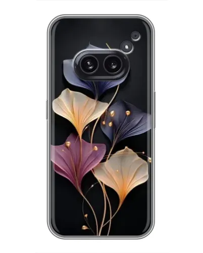 Чохол для Nothing Phone 2a з картинкою «Лілові квіти грації»