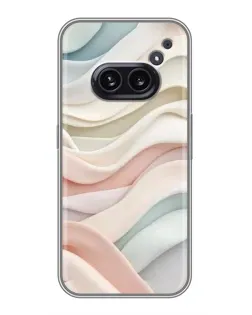 Чехол для Nothing Phone 2a с картинкой «Пастельные нежные волны»