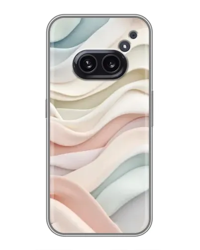 Чехол для Nothing Phone 2a с картинкой «Пастельные нежные волны» Чехол для Nothing Phone 2a с картинкой «Пастельные нежные волны»