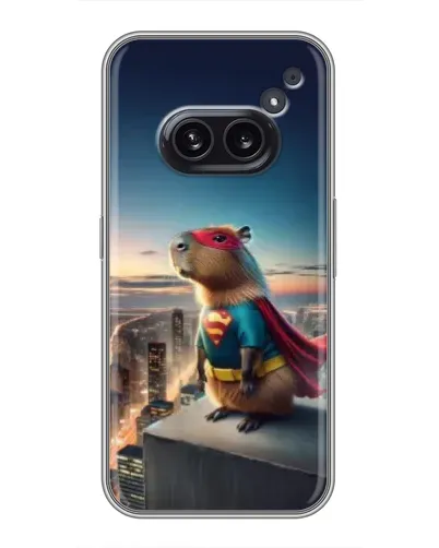 Чохол для Nothing Phone 2a з картинкою «Капі-мен супергерой»