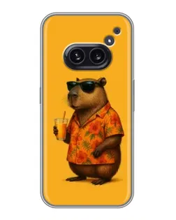 Чохол для Nothing Phone 2a з картинкою «Капібара на відпочинку»