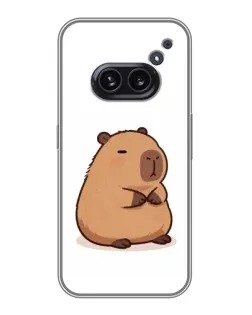 Чохол для Nothing Phone 2a з картинкою «Товстенька капібара»