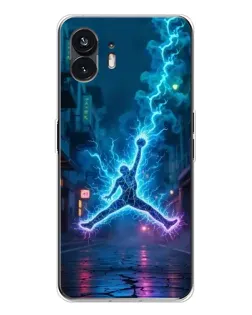 Чохол для Nothing Phone 3 з картинкою «Jordan Gold Jumpman»