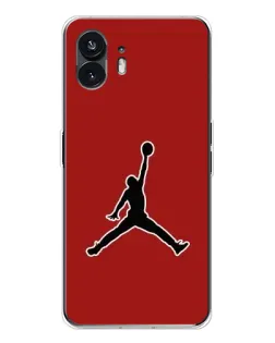 Чехол для Nothing Phone 3 с картинкой «Jordan Red Back»