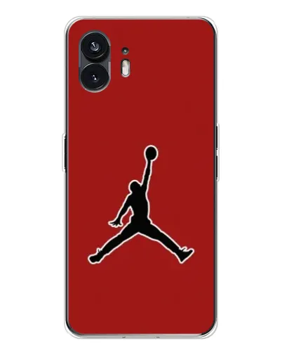 Чехол для Nothing Phone 3 с картинкой «Jordan Red Back» Чехол для Nothing Phone 3 с картинкой «Jordan Red Back»