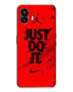 Чехол для Nothing Phone 3 с картинкой «Nike Just Do It»